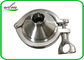 Durable Hygienic Non Return Check Valve Butt Weld End One Way Flow Direction