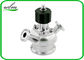 Aseptic Sampling System Sanitary Sample Valve With Sterilization Inlet End , Diameter DN6 ~ DN25