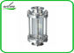 Straight / Inline Tube Tri Clamp Sight Glass For Sanitary Stainless Steel Fittings