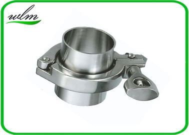 ISO 2852 Sanitary Stainless Steel Tri Clamp Fittings , Clamp Pipe Couplings For Food Industry
