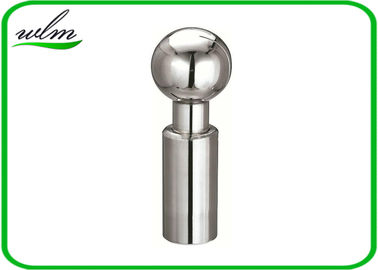 360 Degree Rotary Sanitary Spray Balls Stainless Steel Butt Weld Connection End