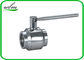 Hygienic Male Or Female Thread Ball Valves Hygienic For Production Pipeline