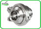 Durable Hygienic Non Return Check Valve Butt Weld End One Way Flow Direction