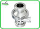 Hygienic Grade Sanitary Check Valve With Male Thread Connection , High Sealing Function