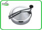 Normal Pressure Stainless Steel Manhole Cover , Tank Round Manhole Cover