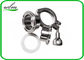 BS4825-3 Tri Clamp Coupling Sanitary Stainless Steel Quick Clamp Tube Fittings