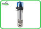 C-TOP Control Unit Type Sanitary Pneumatic Stainless Steel Butterfly Valve